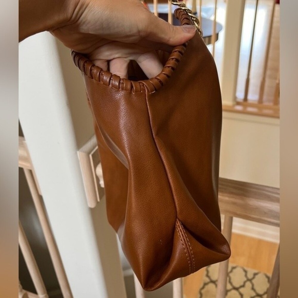 RACHEL ZOE COLLECTION Kaia Shoulder Bag in Cognac Tan NWOT - Picture 7 of 16